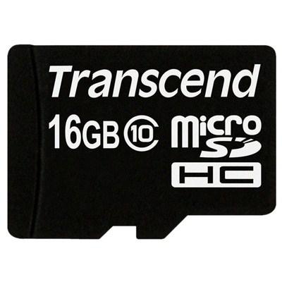 Transcend 16GB microSDHC class 10