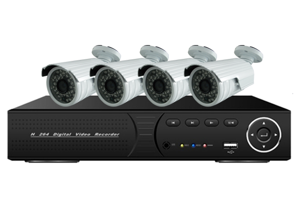 Аналоговый комплект видеонаблюдения на 4 камеры Winson 4CH 720P HD CVI DVR