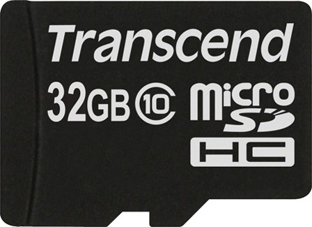 Transcend 32Gb microSDHC class 10