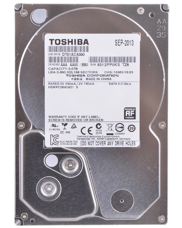 Toshiba 3TB DT01ACA300
